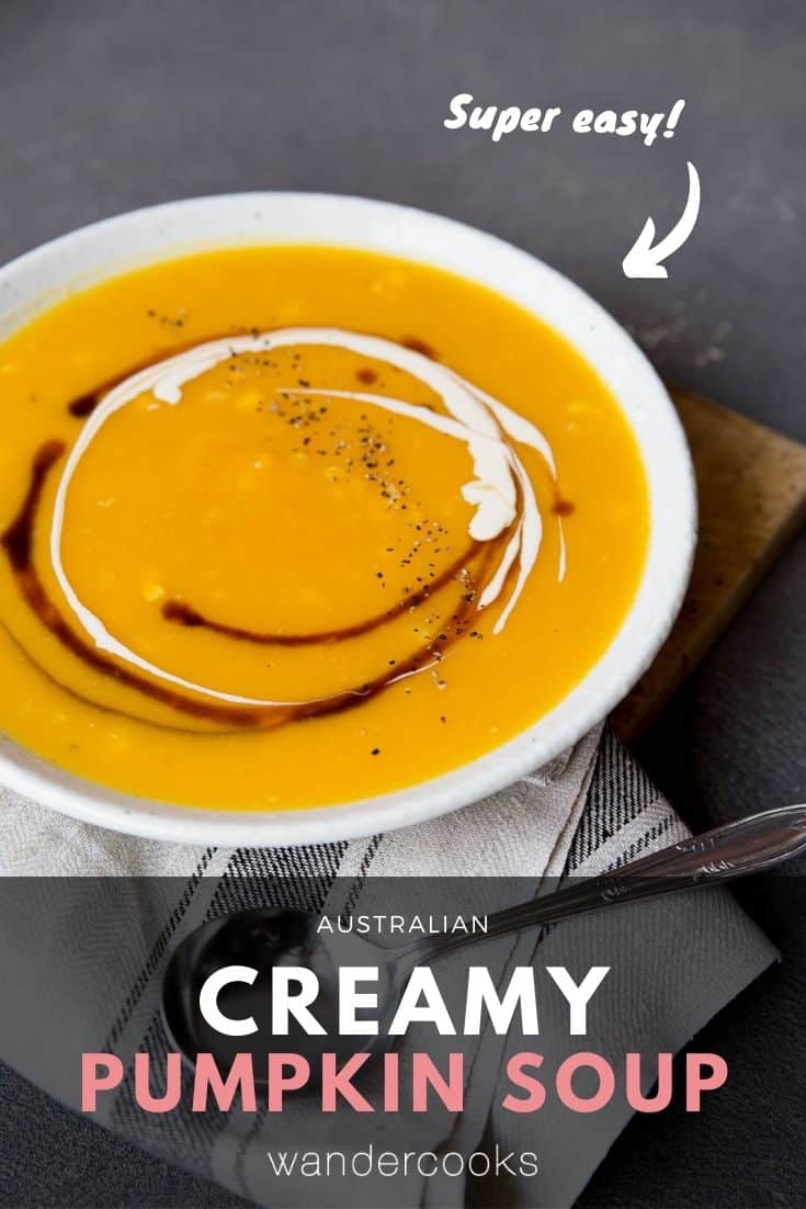 Mum\'s Creamy Pumpkin and Corn Soup