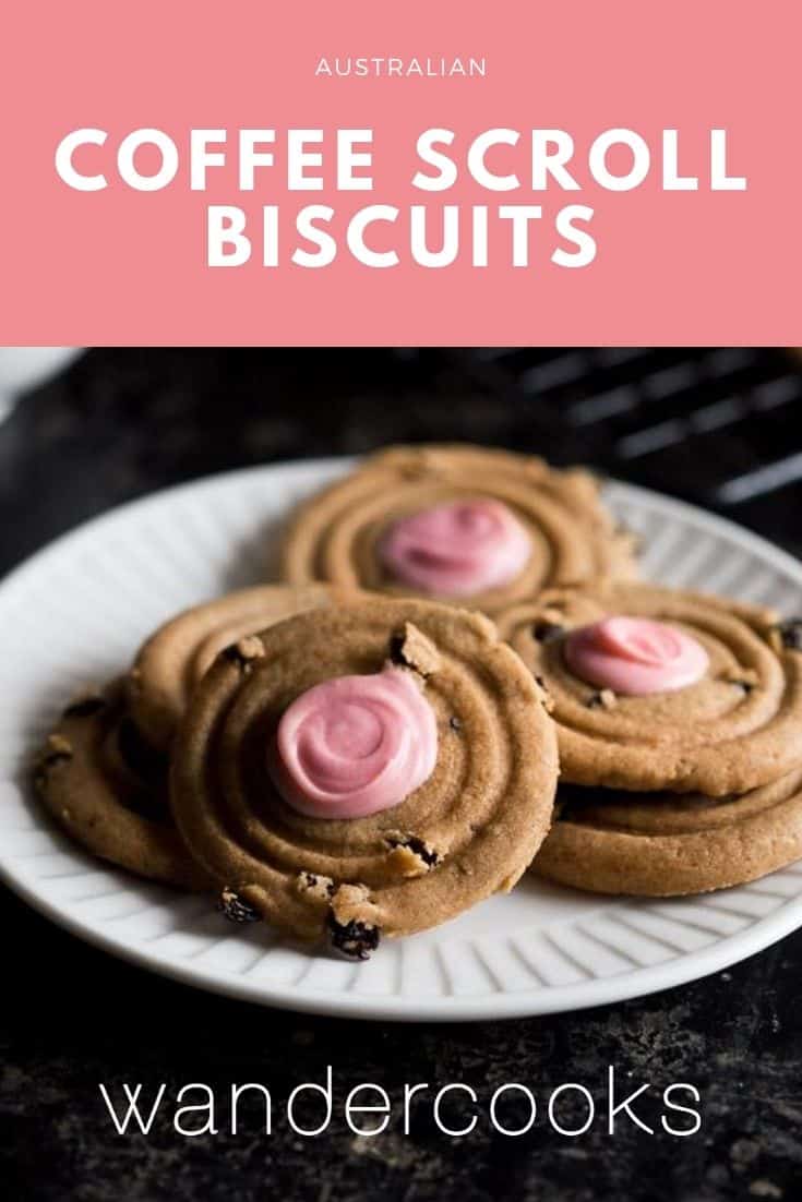 Coffee Scroll Biscuits