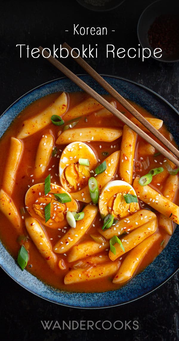 Tteokbokki Recipe - Korean Spicy Rice Cake Stir Fry