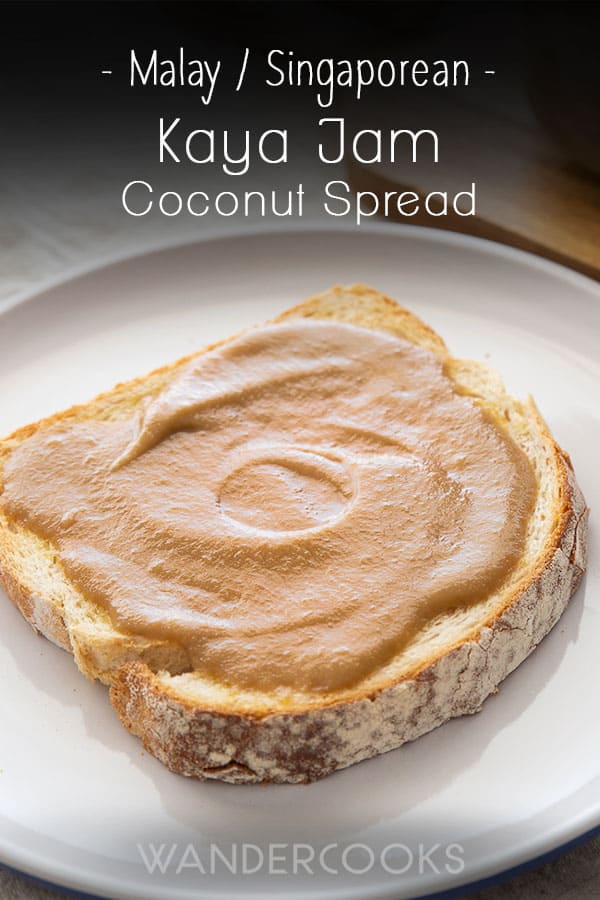Kaya Jam - Sweet Coconut Spread Recipe (Seri Kaya)