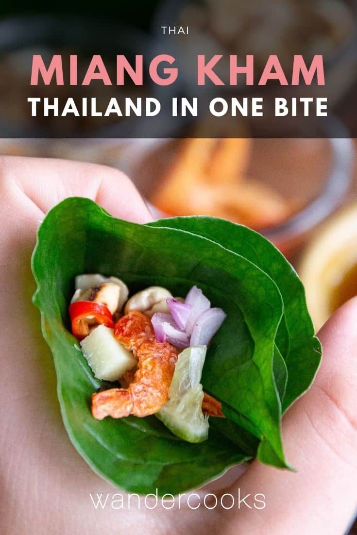 Easy Miang Kham - Thai Betel Leaf Salad Bites