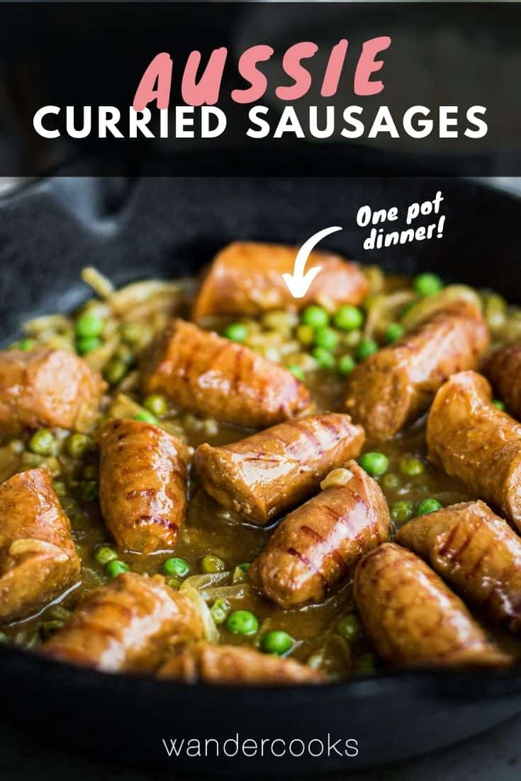Australian Curried Sausages
