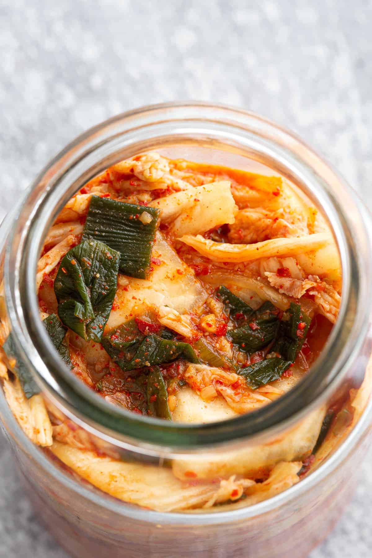 Easy Korean Kimchi - Fermented Spicy Cabbage | Wandercooks