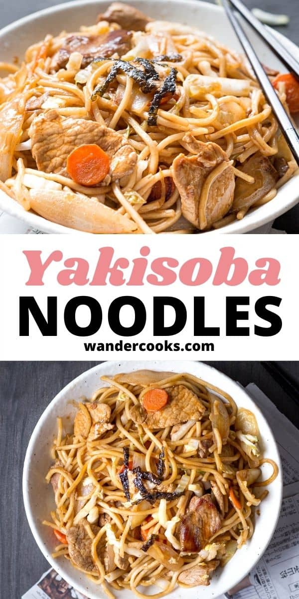 Yakisoba – Japanese Stir Fried Noodles