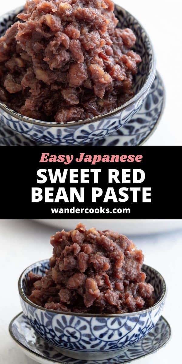 Anko Recipe - Japanese Sweet Red Bean Paste