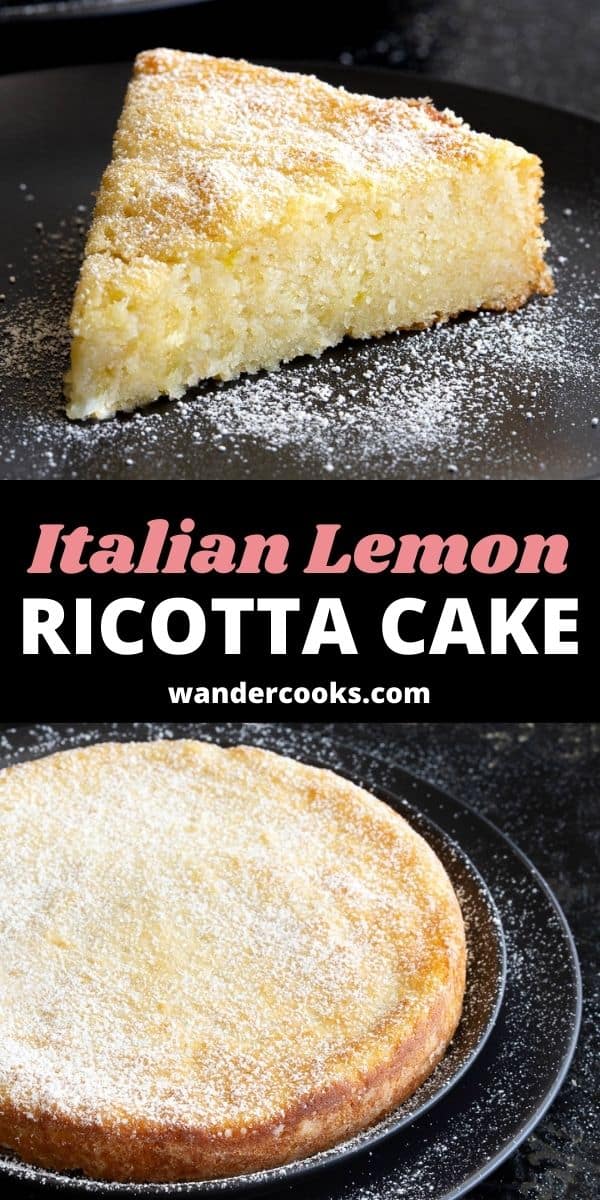 Italian Style Lemon Ricotta Cake