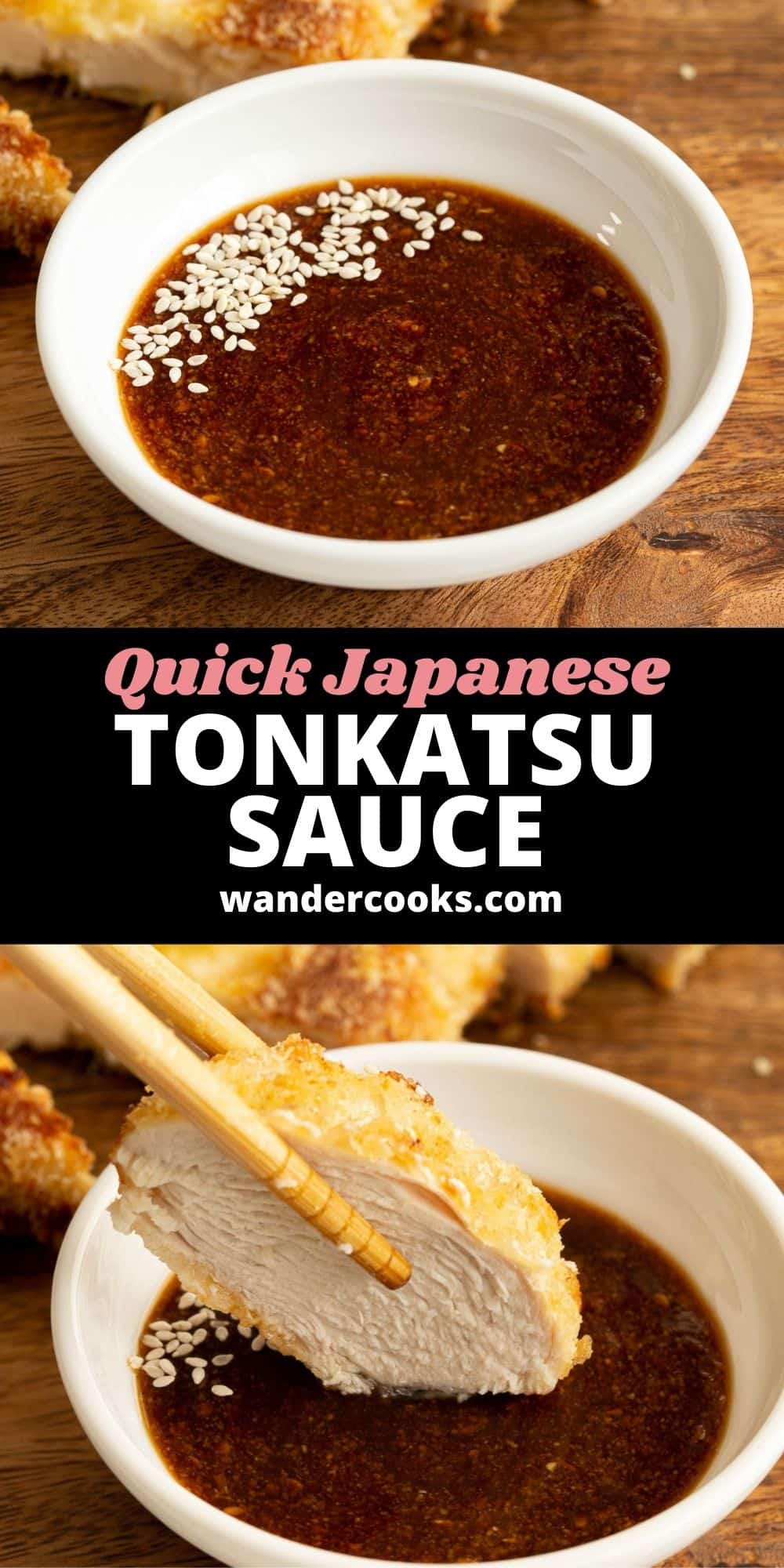Easy Tonkatsu Sauce - Restaurant Style