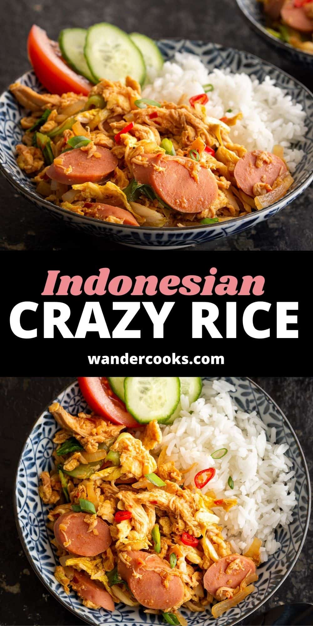 10 Minute Nasi Gila - Indonesian Crazy Rice