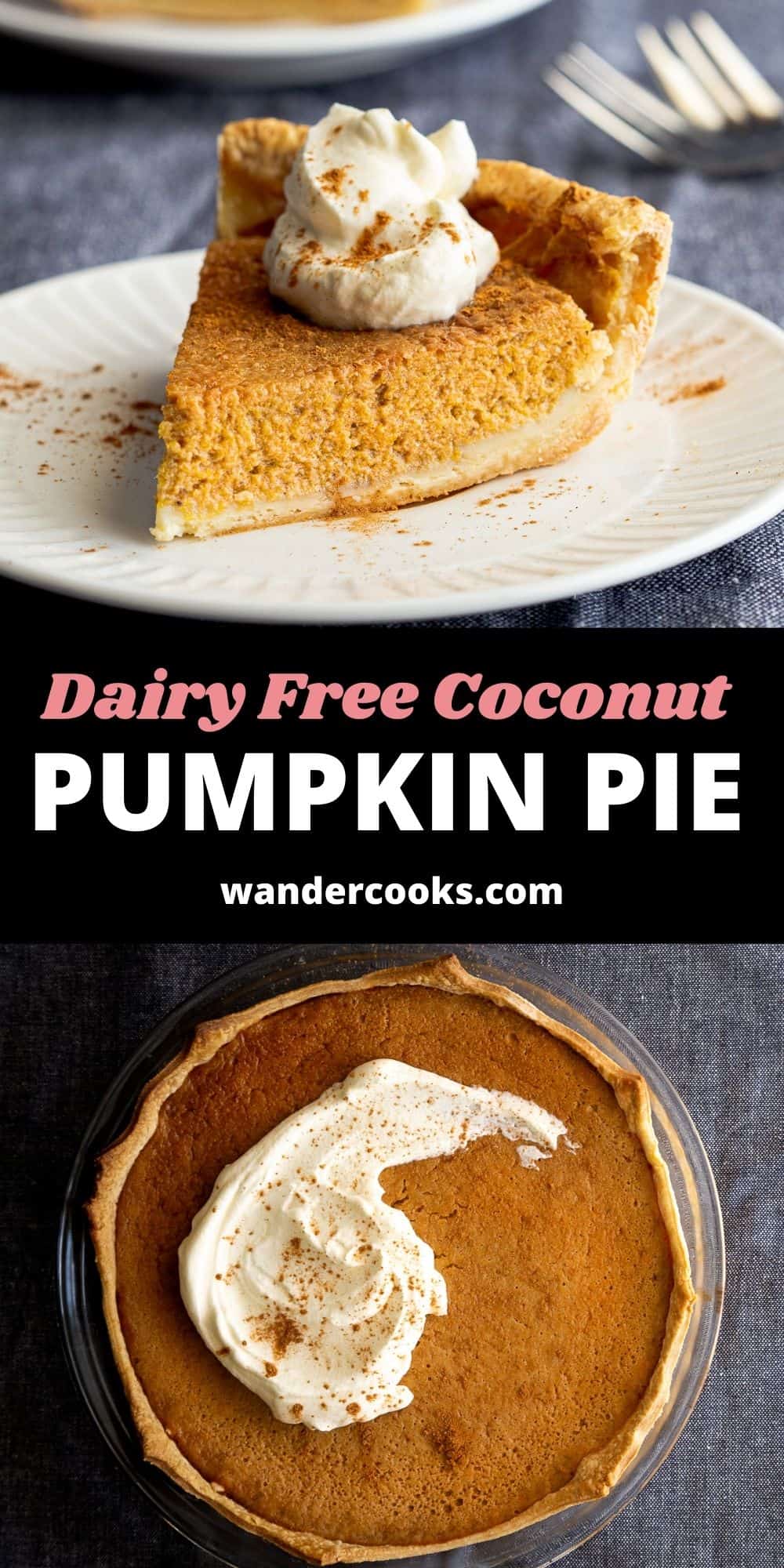 Dairy Free Pumpkin Pie with Coconut Milk
