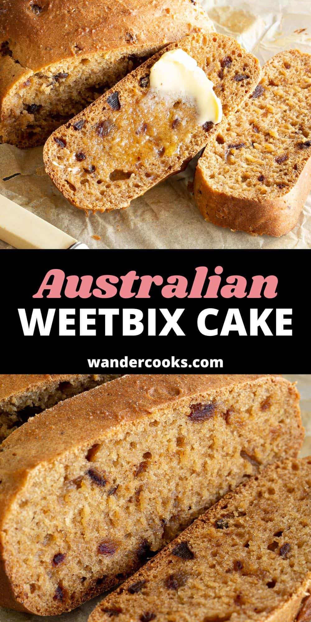 Weetbix Cake with Dates - Morning Tea Loaf
