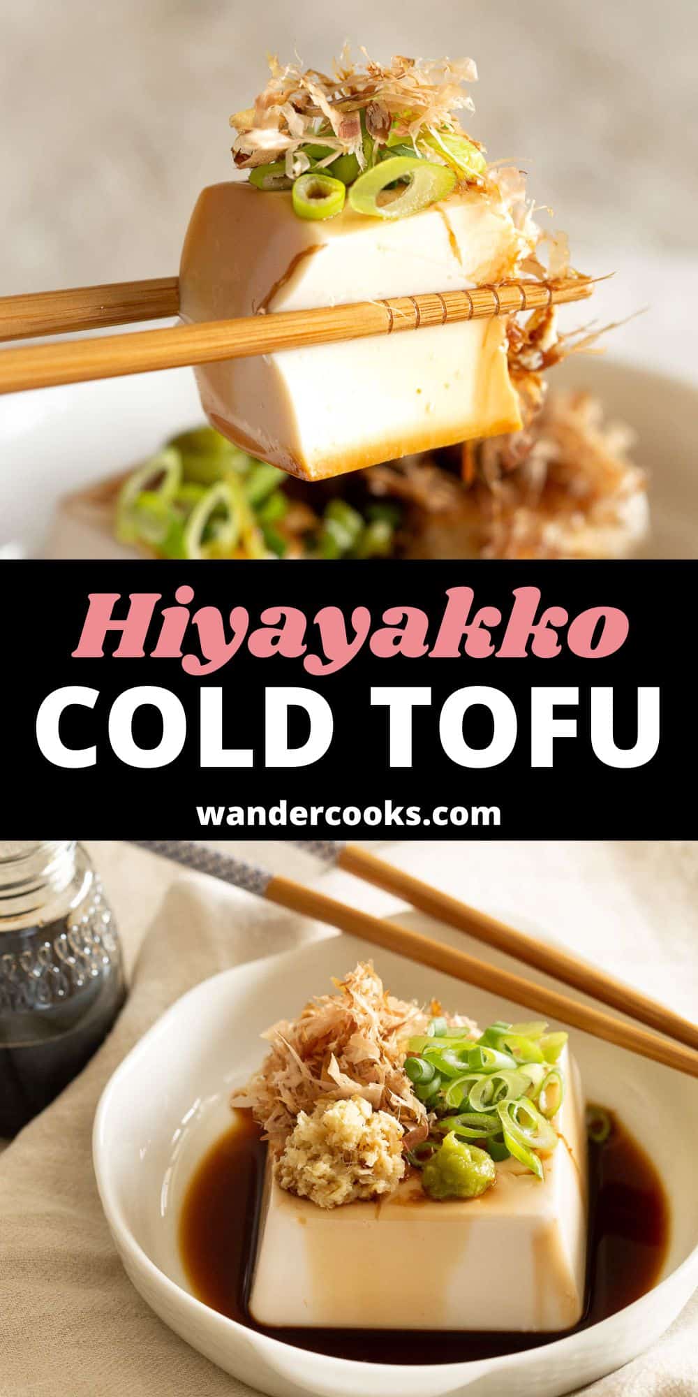 Hiyayakko - Japanese Cold Tofu Recipe
