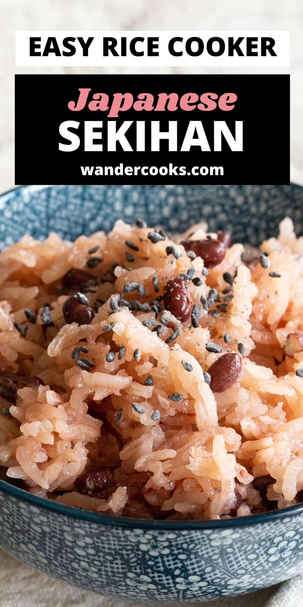 Sekihan - Japanese Red Bean Sticky Rice