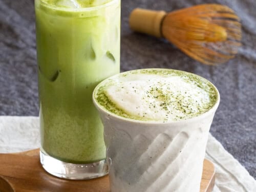 Quick Matcha Latte Recipe - Hot or Iced