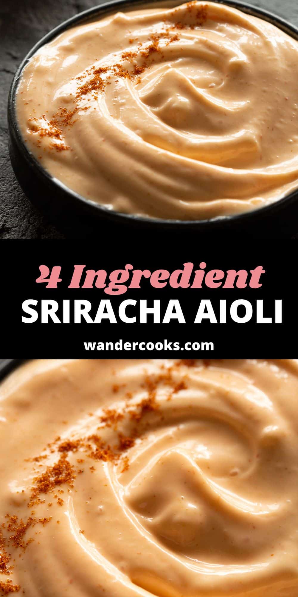Quick and Creamy Sriracha Aioli Sauce