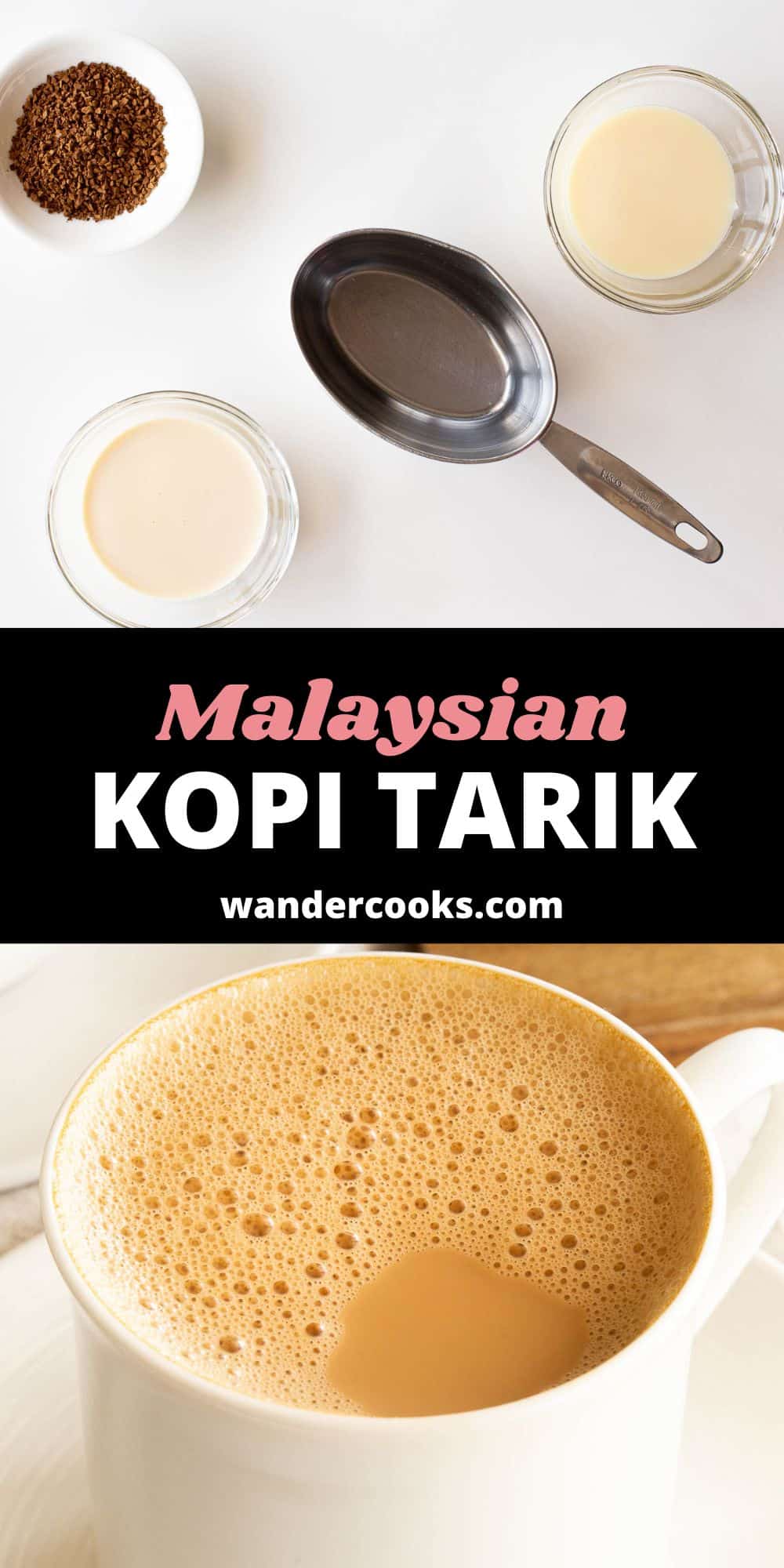 Kopi Tarik - Malaysian Pulled Coffee