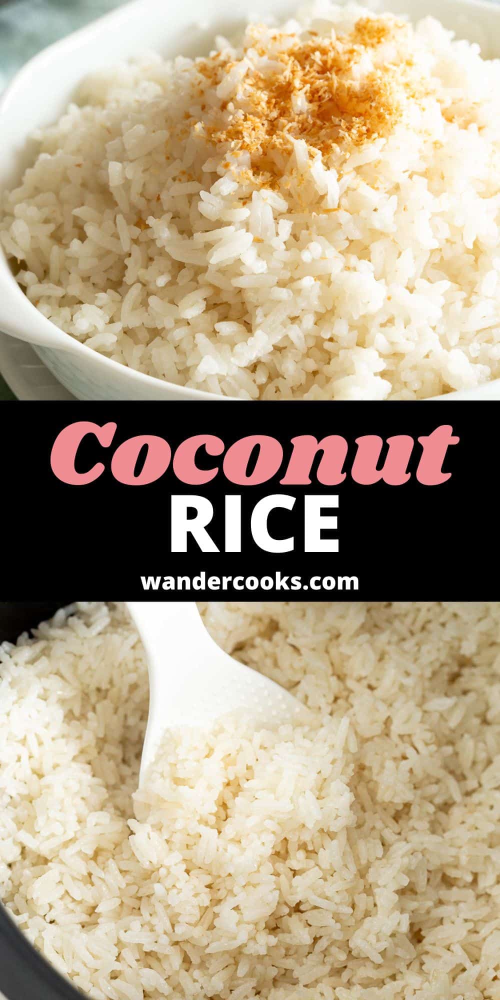 Super Fluffy Coconut Rice