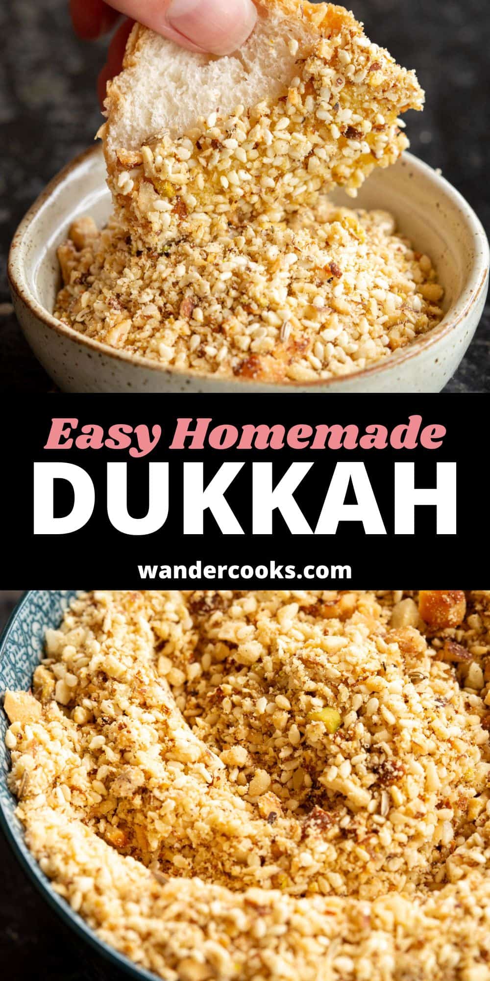 Quick 2 Minute Dukkah - Egyptian Nut and Spice Blend