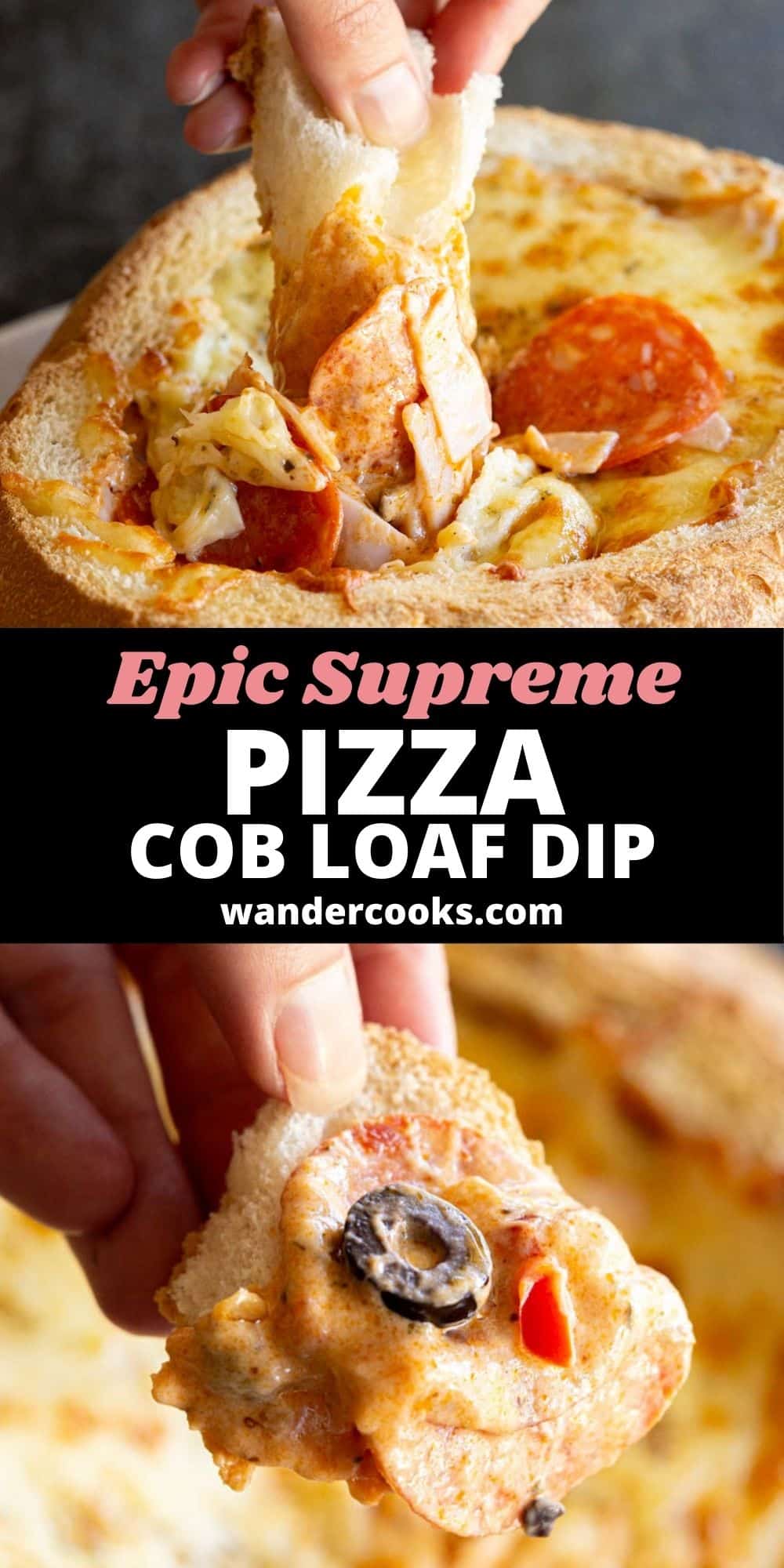 Epic Supreme Pizza Cob Loaf